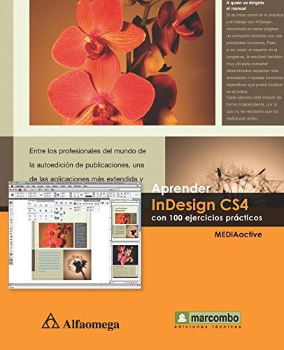 APRENDER INDESIGN CS4 CON 100 EJERCICIOS PRACTICOS